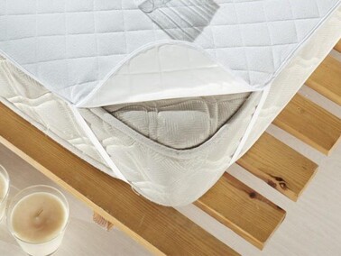 Quilted Telalı Paded 200x200 Cm Double Mattress's Protector - Thumbnail