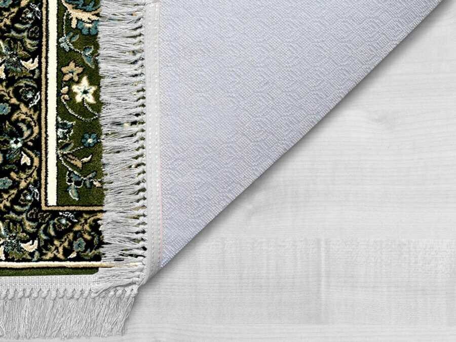 Snowdrop Velvet Prayer Rug Green - Thumbnail