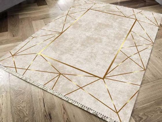 Monolit Non-Slip Base Digital Print Velvet Carpet 120x170 cm