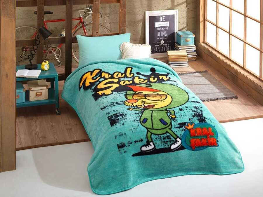 Hobby - بطانيه مفرد لشخص Kral Şakir Hobby - بطانيه مفرد لشخص Kral Şakir