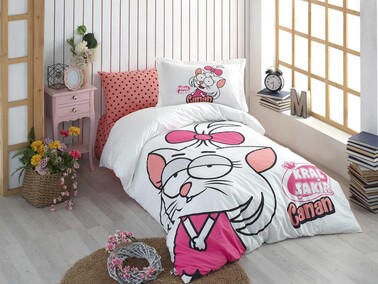 Hobby - King Şakir Canan Kids Duvet Cover Set Hobby - King Şakir Canan Kids Duvet Cover Set
