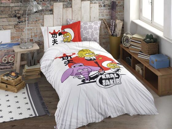 King Şakir Karete Kids Duvet Cover Set