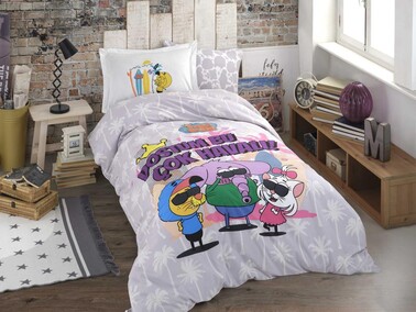 Hobby - King Şakir Surf Kids Duvet Cover Set Hobby - King Şakir Surf Kids Duvet Cover Set