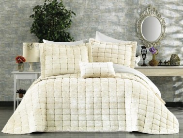 Laila Double Bedspread 4 Pieces - Thumbnail