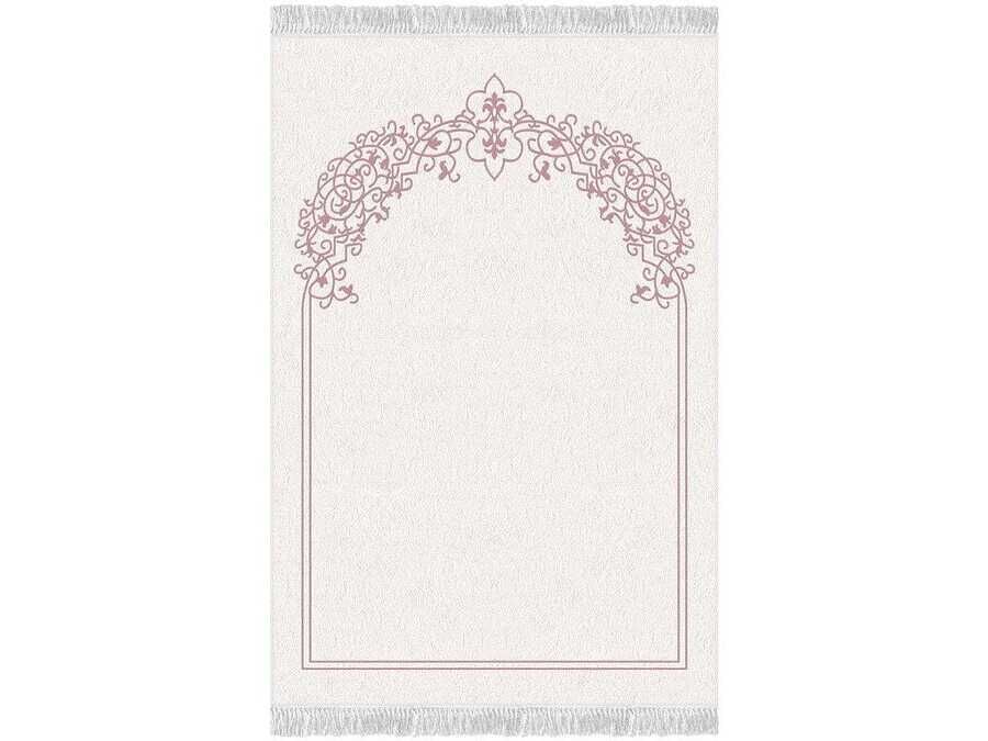Lala Velvet Prayer Rug Pink