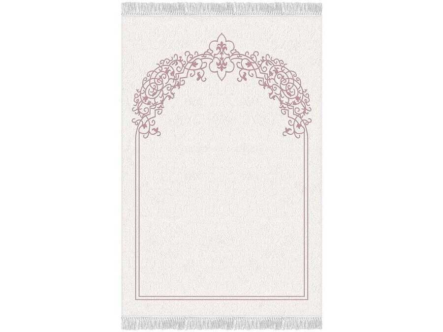 Lala Velvet Prayer Rug Pink