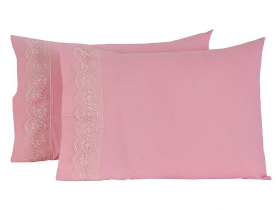 Lalezar 2 pcs Pillowcase Powder