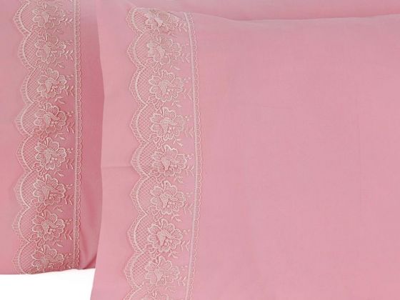 Lalezar 2 pcs Pillowcase Powder