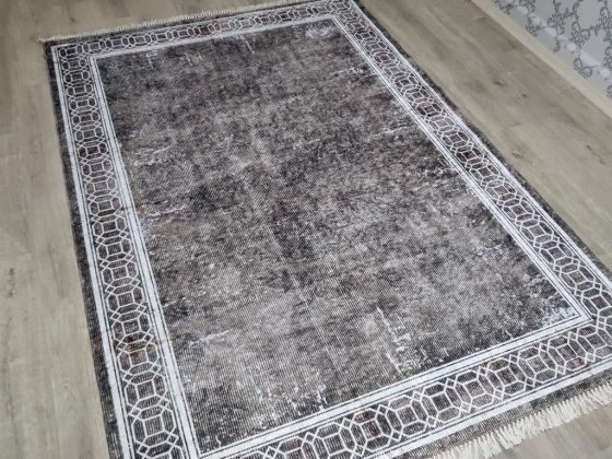 Dove Latex Non-Slip Base Digital Print Velvet Carpet Brown 100x200 cm