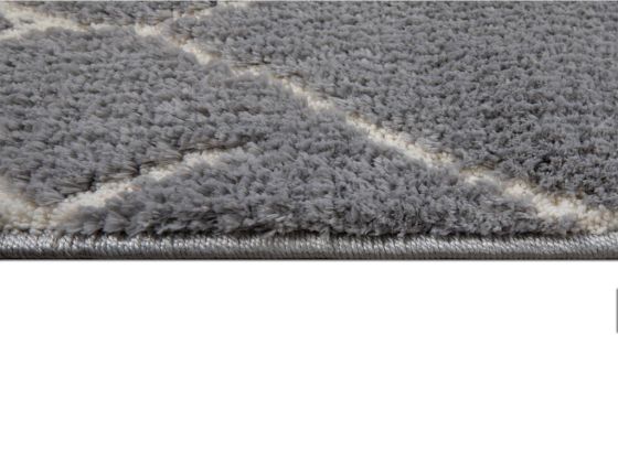 Life Carpet/Rug Rectangle 160x230 cm White - Grey