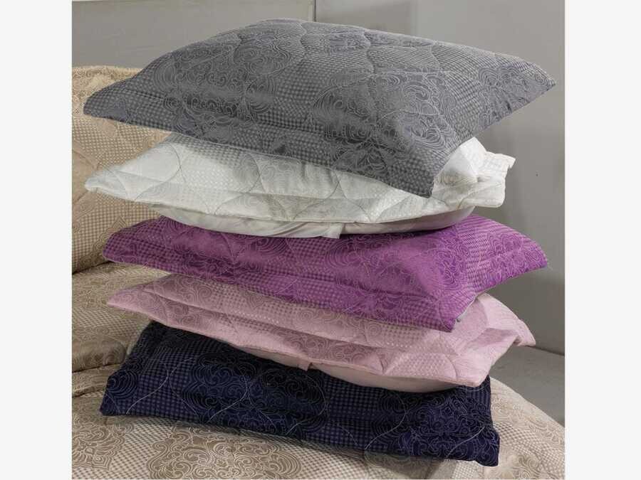 طقم غطاء سرير مزدوج مبطن - كابتشينو Limon - Thumbnail