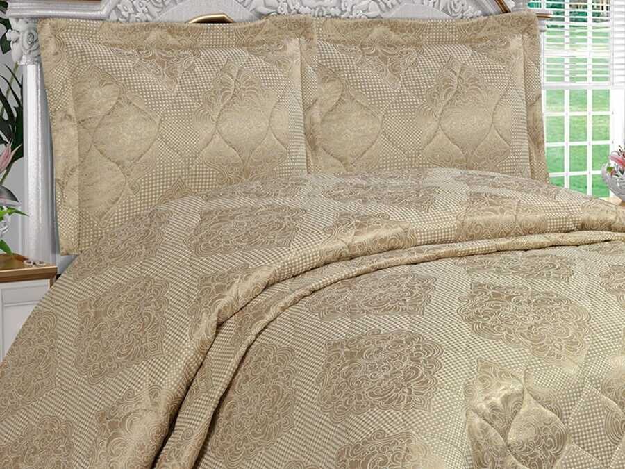 Limon Quilted Double Bedspread - Thumbnail