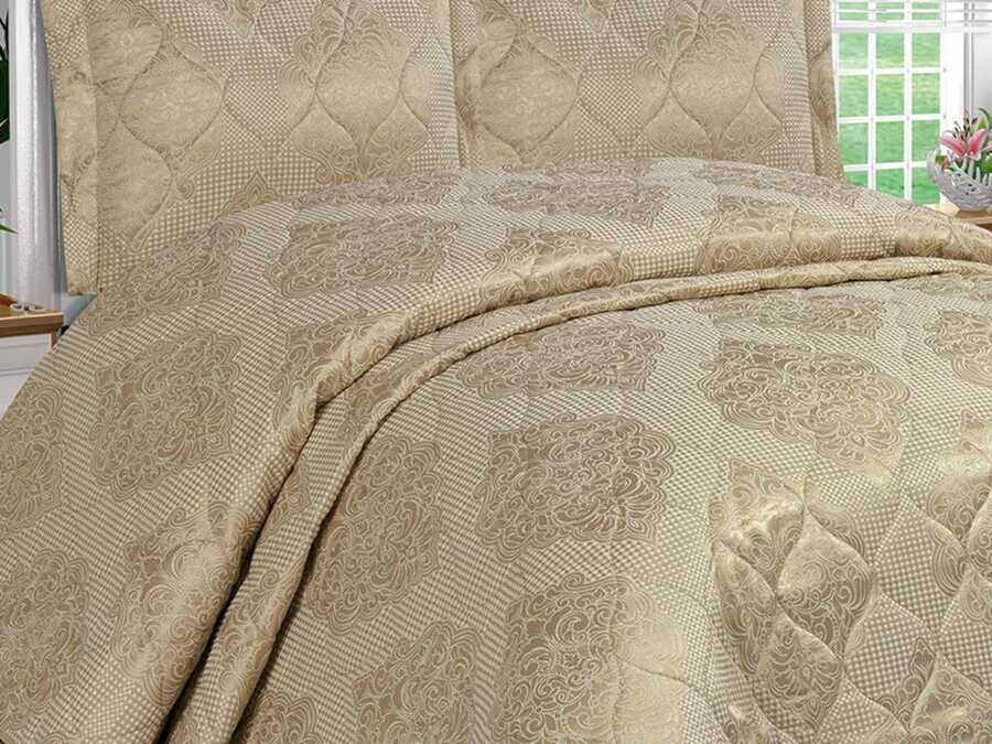 Limon Quilted Double Bedspread - Thumbnail