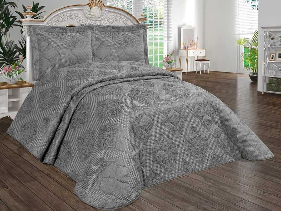 Limon Quilted Double Bedspread - Thumbnail