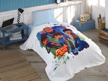 Hobby - Licensed Rafadan Crew Single Person Blanket Team Hobby - Licensed Rafadan Crew Single Person Blanket Team