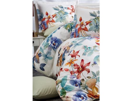 Lotus Digital Premium 3D Double Duvet Cover Set