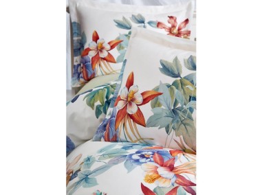 Lotus Digital Premium 3D Double Duvet Cover Set - Thumbnail