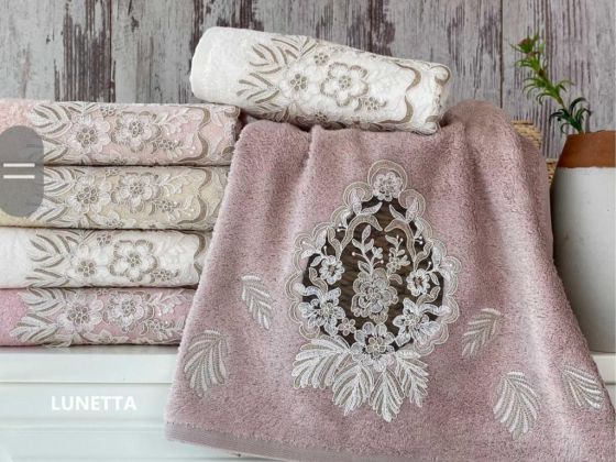 Lunetta Hand and Face Towel Set 50x90 cm 6 pcs in Set