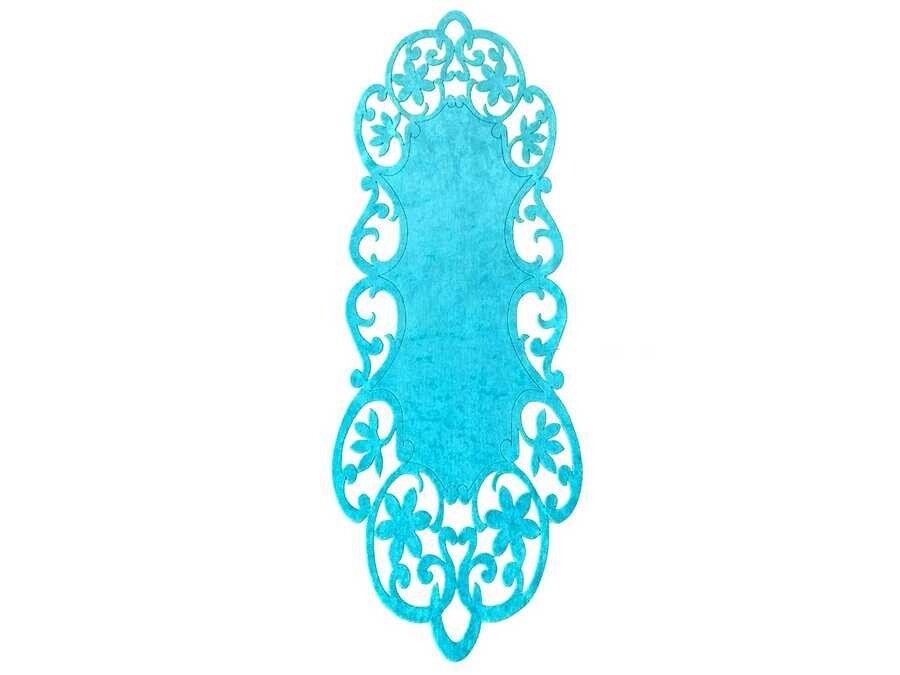 
Magnolia Velvet Runner Turquoise - Thumbnail