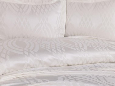 Mallorca Bedspread Set 3pcs, Coverlet 240x250, Pillowcase 50x70, Double Size, Cream - Thumbnail
