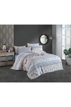 Martin Bedding Set 4 Pcs, Duvet Cover, Bed Sheet, Pillowcase, Double Size, Self Patterned, Wedding, Daily use - Thumbnail