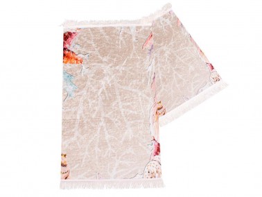 Çeyiz Diyarı - Marvin Rectangle Bath Mat Set 2 Pcs Beige Çeyiz Diyarı - Marvin Rectangle Bath Mat Set 2 Pcs Beige