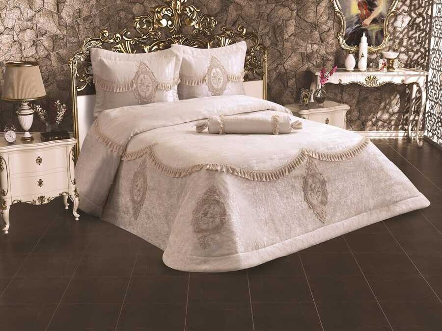  Melissa Double Bed Cover - Thumbnail