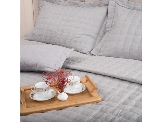 Meltem Double Bedspread - Gray