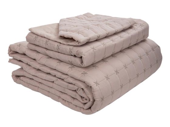 Meltem Double Bedspread - Cappuccino