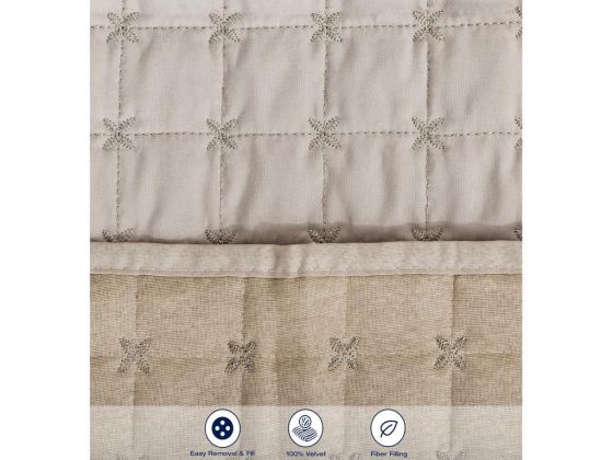 Meltem Double Bedspread - Cappuccino