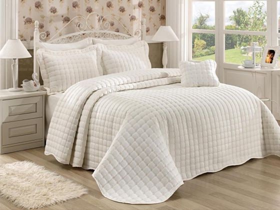 Meltem Double Bedspread Cream