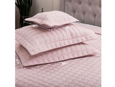 Meltem Double Bedspread - Powder - Thumbnail