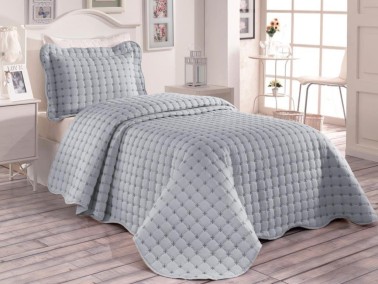 Çeyiz Diyarı - Meltem Single Bedspread Gray