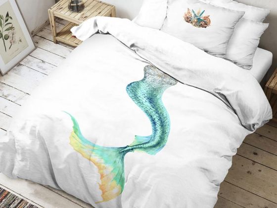 Mermaid Single Duvet Cover Set