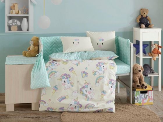 Mila Baby Duvet Cover Set Cream