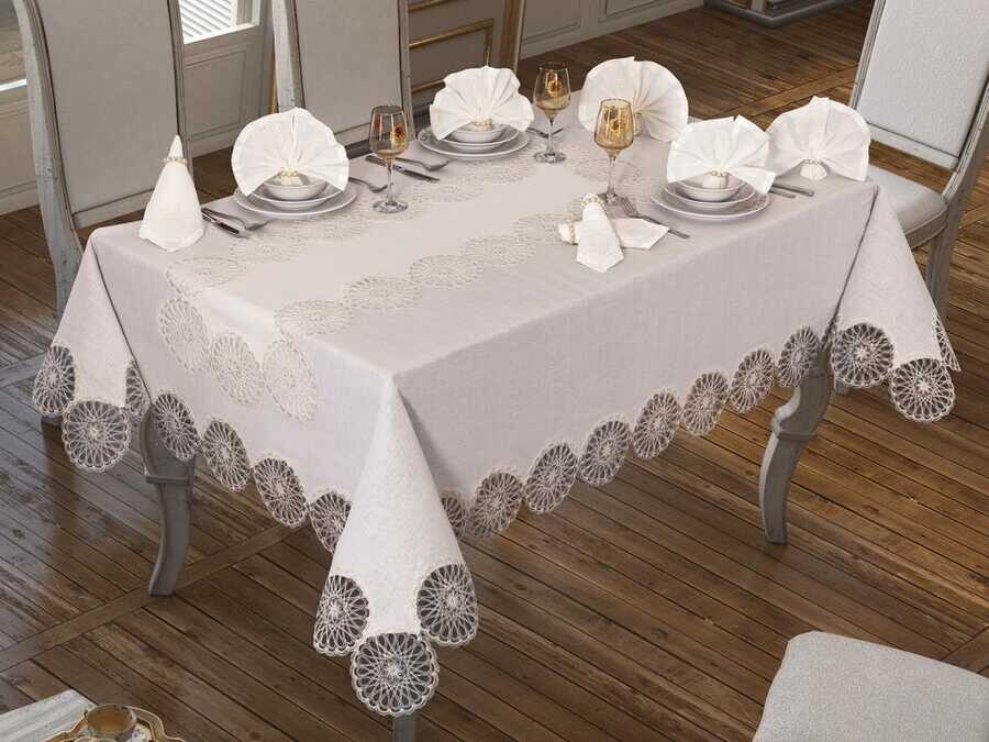 Mill Table Cloth 26 Pieces Cream - Thumbnail