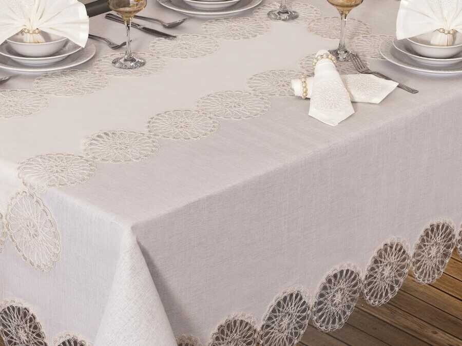 Mill Table Cloth 26 Pieces Cream - Thumbnail