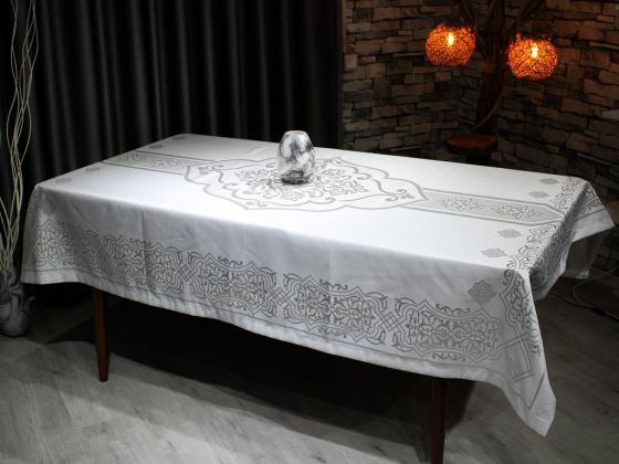 Miranda Tablecloth Gray