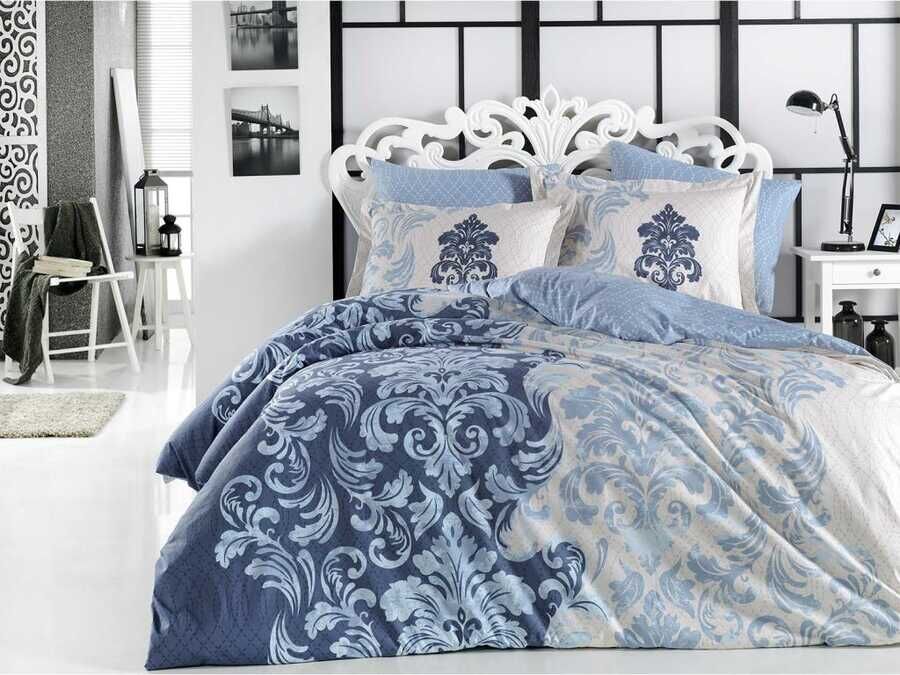 Mirella Double Duvet Cover Set Royal