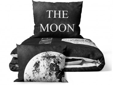 Moon Double Duvet Cover Set - Thumbnail