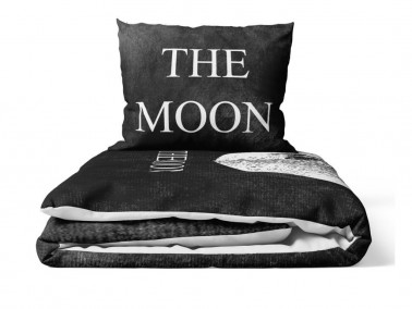 Moon Single Duvet Cover Set - Thumbnail