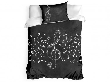 Musicol Single Duvet Cover Set - Thumbnail