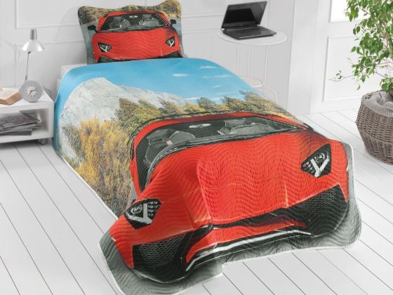 Nascar Youth and Kids Printed Single Bedspread