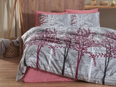 Natura Sleeping Set Double Claret Red - Thumbnail