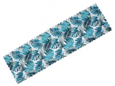 Ocean Leaf Pattern Runner Blue - Thumbnail