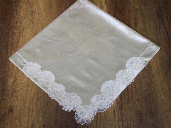 Olympos Single Pack Cappucino with Lace on Four Sides