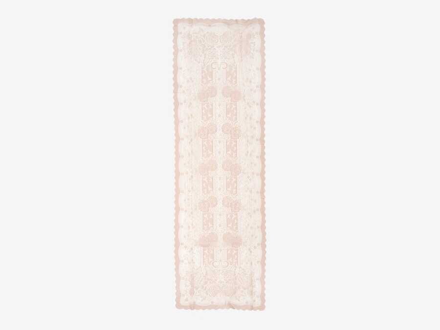  Knitted Panel Patterned Runner Sultan Powder