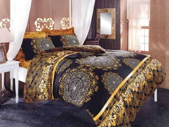 Osmanlı Double Duvet Cover Set Yellow