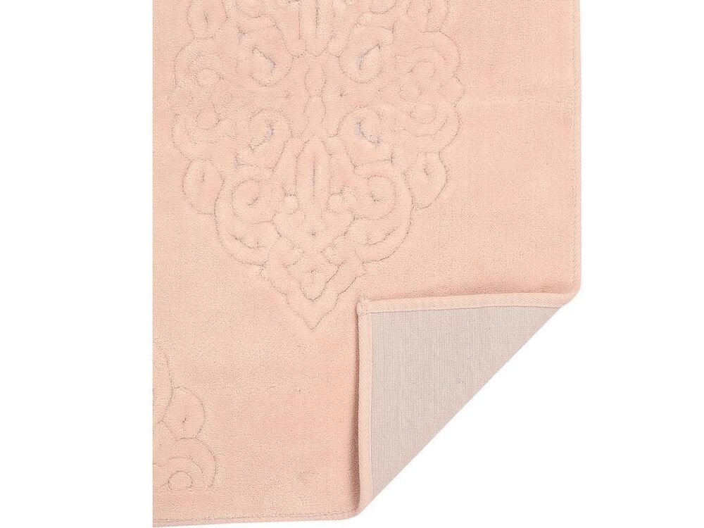 Ottoman Cotton Bath Mat Set of 2 Powder