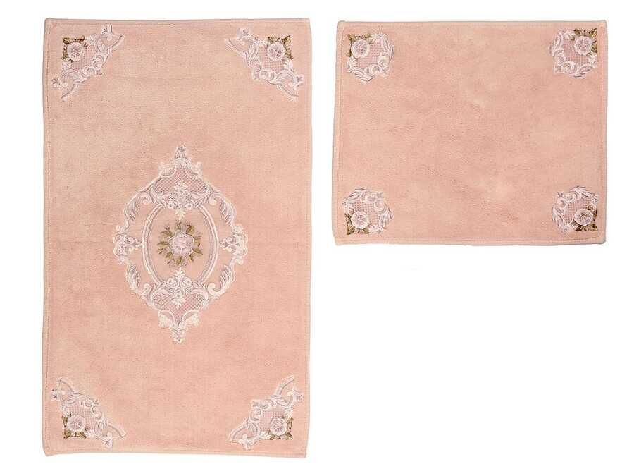 Ottoman Towel 2-pcs Bath Mat Powder